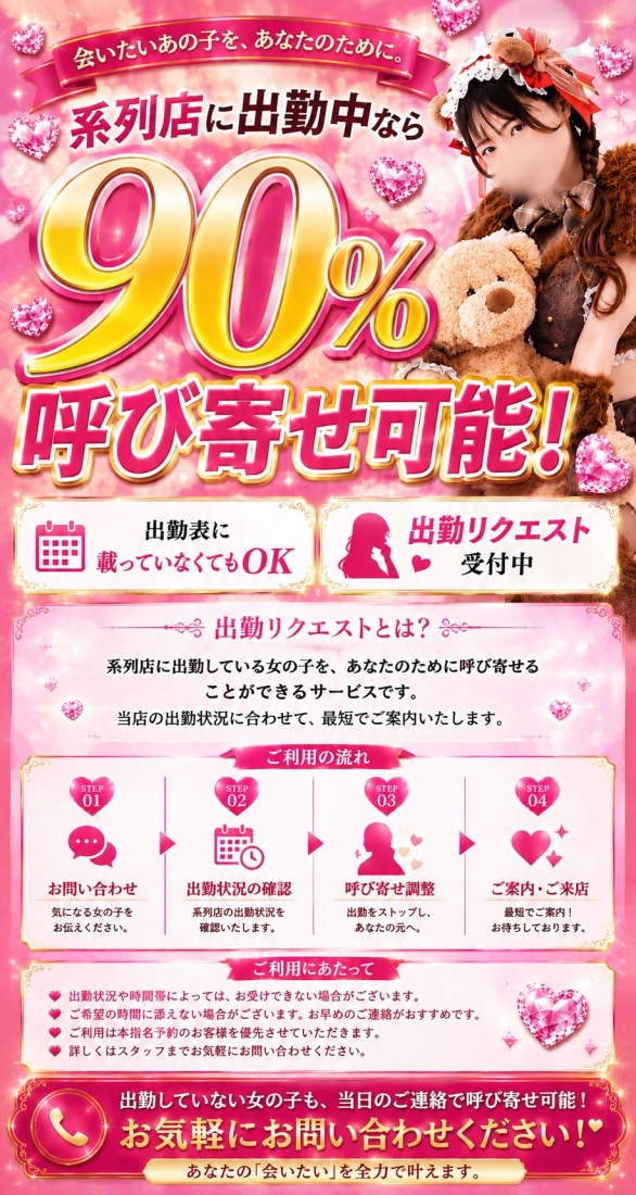 出勤リクエスト